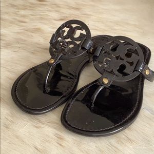 Tory Burch Miller Sandals in Black